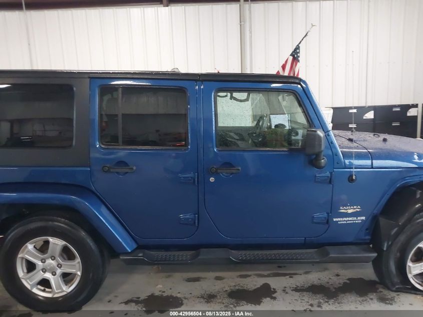 2009 Jeep Wrangler Unlimited Sahara VIN: 1J8GA59119L739063 Lot: 42956504