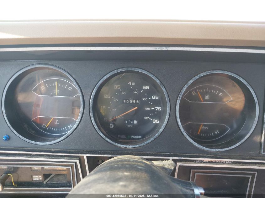 1982 Dodge Ramcharger Aw-100 VIN: 1B4GW12R5CS265968 Lot: 42956533