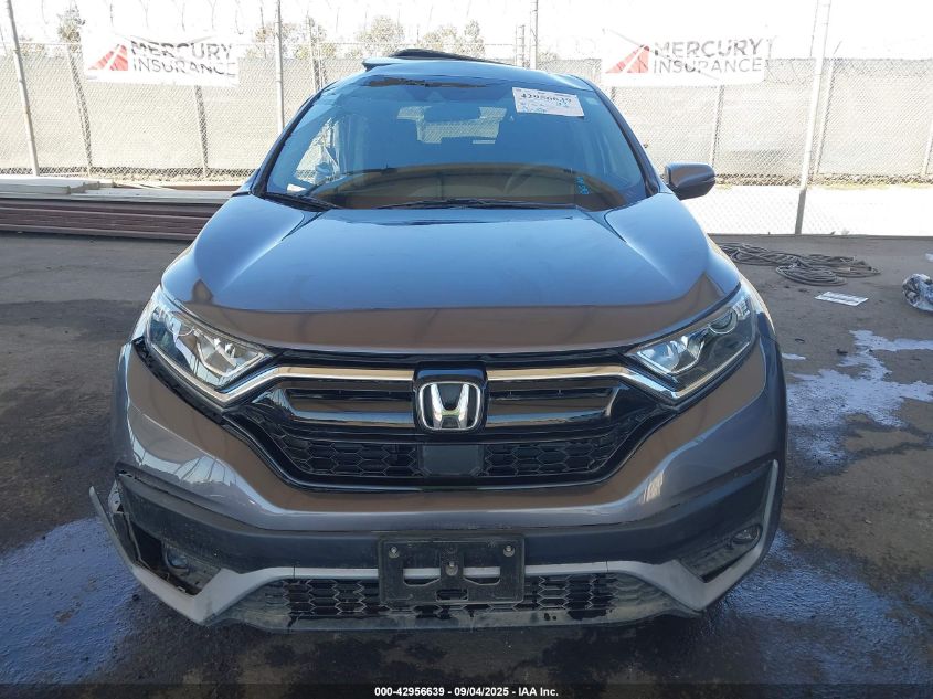2021 Honda Cr-V 2Wd Ex VIN: 2HKRW1H56MH406742 Lot: 42956639