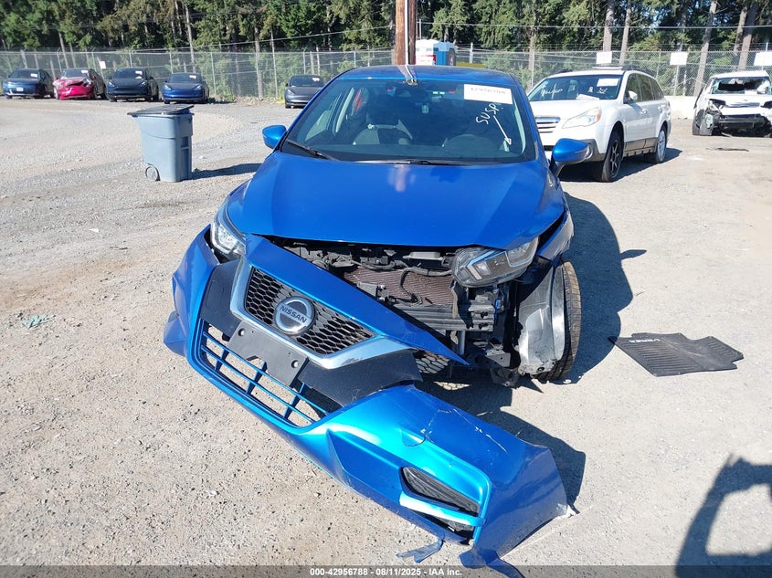 2021 Nissan Versa Sv Xtronic Cvt VIN: 3N1CN8EV6ML826848 Lot: 42956788