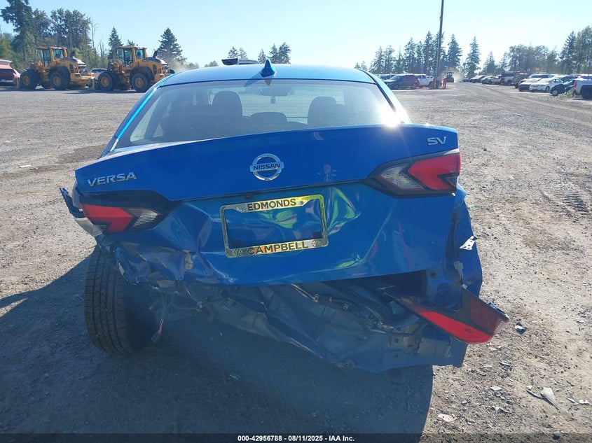 2021 Nissan Versa Sv Xtronic Cvt VIN: 3N1CN8EV6ML826848 Lot: 42956788