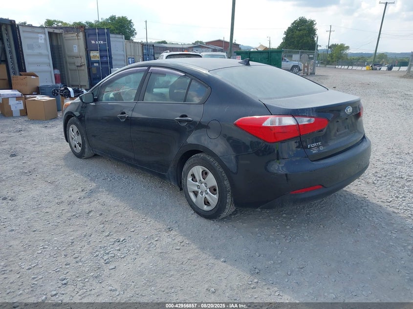 Vin: knafk4a63g5587447, lot: 43450744, kia forte lx 20163