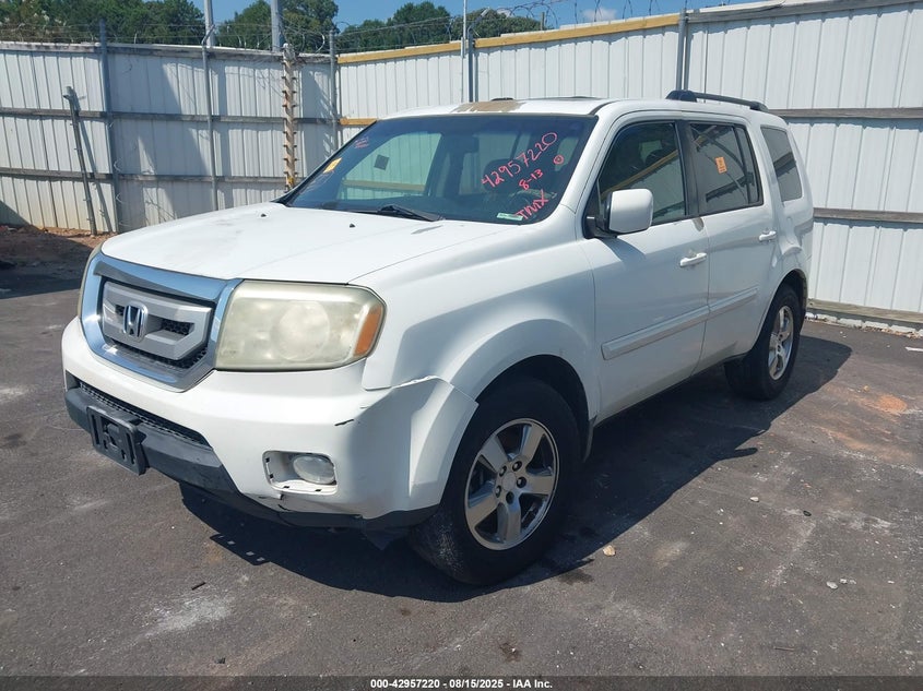 Vin: 5fnyf3h62ab015498, lot: 43451236, honda pilot ex-l 20102