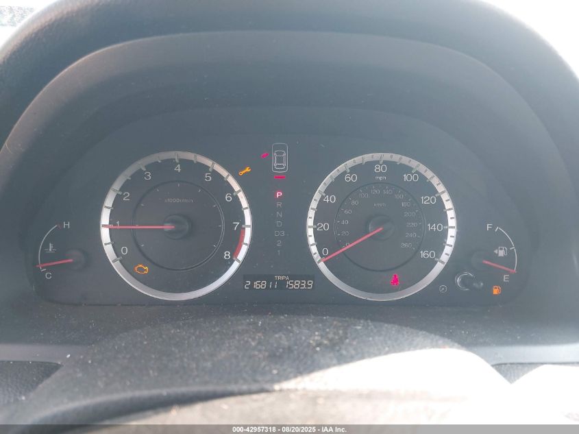 2011 Honda Accord 2.4 Ex-L VIN: 1HGCP2F86BA085748 Lot: 42957318