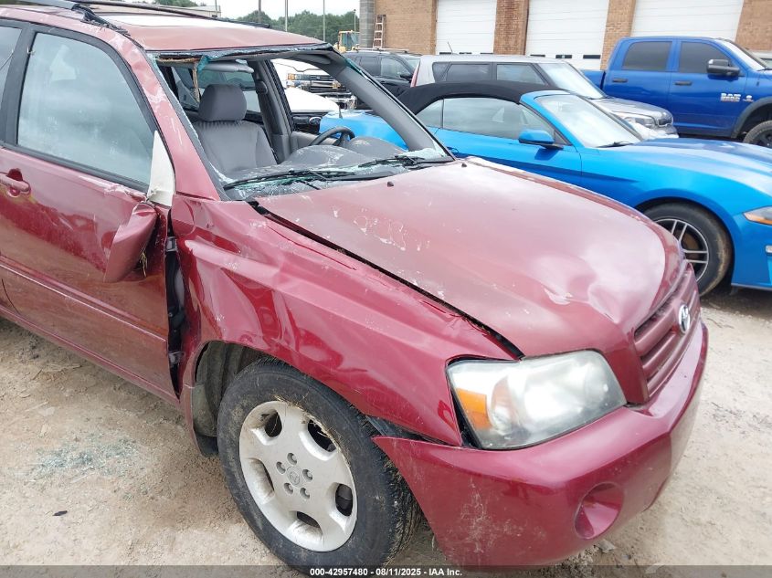 2006 Toyota Highlander Limited V6 VIN: JTEDP21A460114118 Lot: 42957480