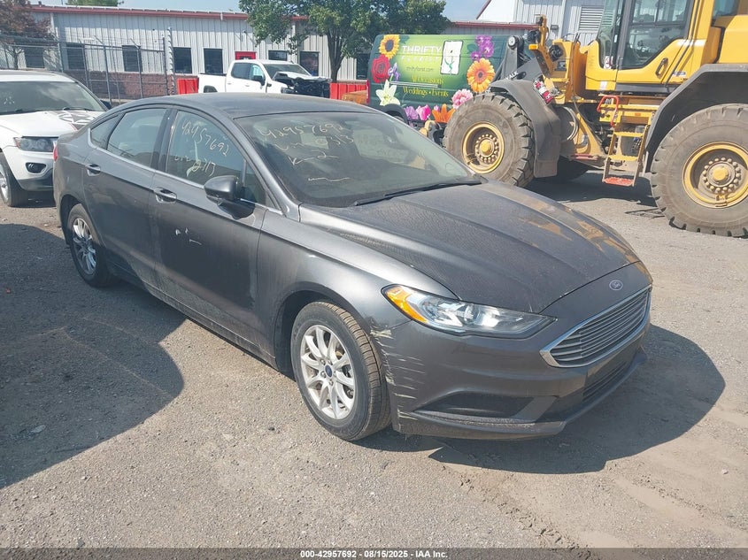 3FA6P0G79JR270313 2018 Ford Fusion S auction photo 1