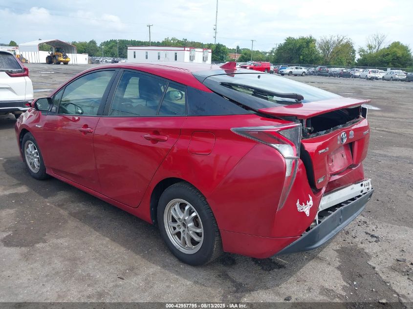 2016 TOYOTA PRIUS TWO JTDKBRFU7G3512560