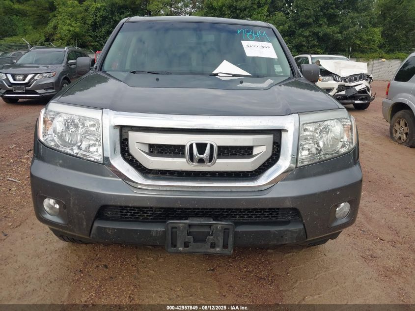 2011 Honda Pilot Ex-L VIN: 5FNYF4H56BB052990 Lot: 42957849