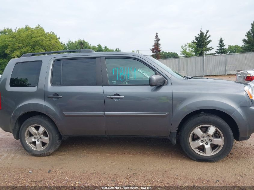 2011 Honda Pilot Ex-L VIN: 5FNYF4H56BB052990 Lot: 42957849