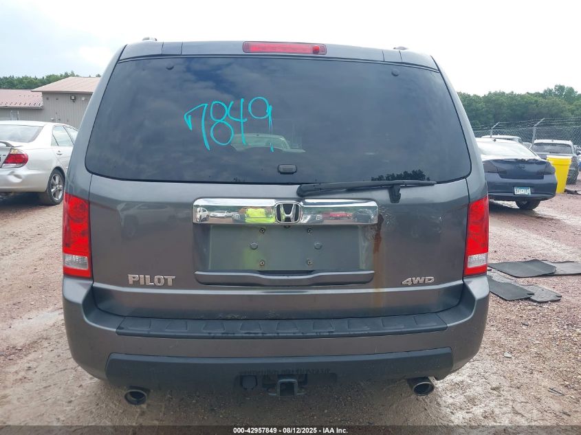 2011 Honda Pilot Ex-L VIN: 5FNYF4H56BB052990 Lot: 42957849