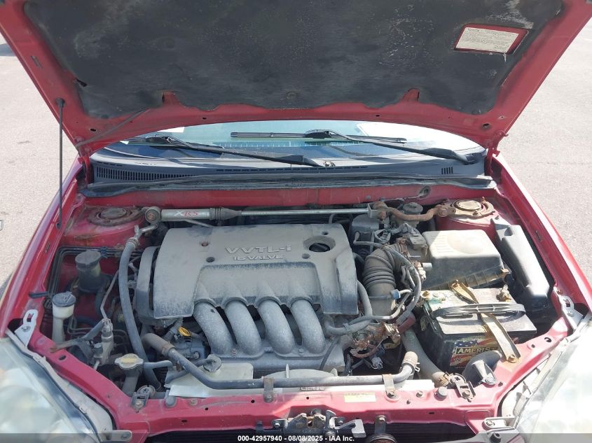 2005 Toyota Corolla Xrs VIN: 2T1BY32EX5C357291 Lot: 42957940