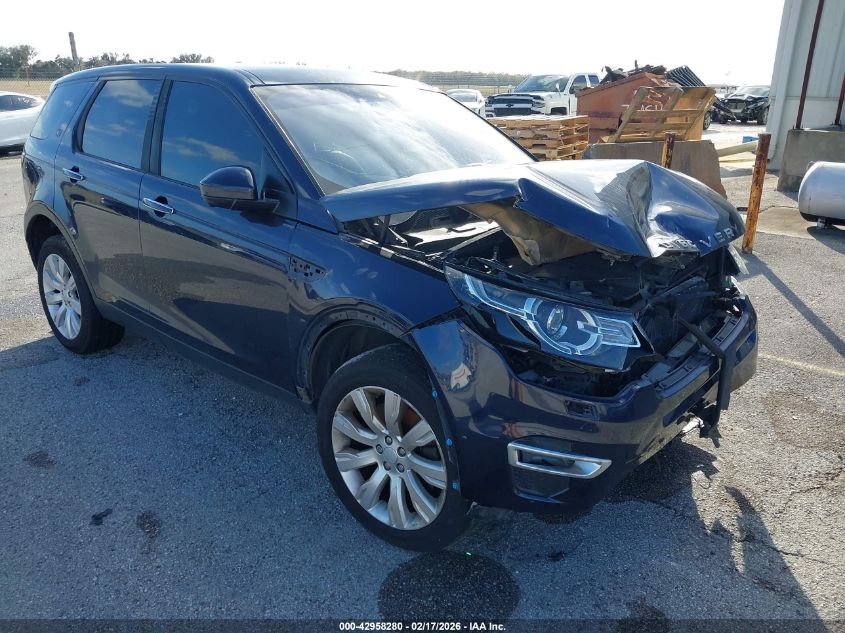 2017 Land Rover Discovery Sport Hse Lux