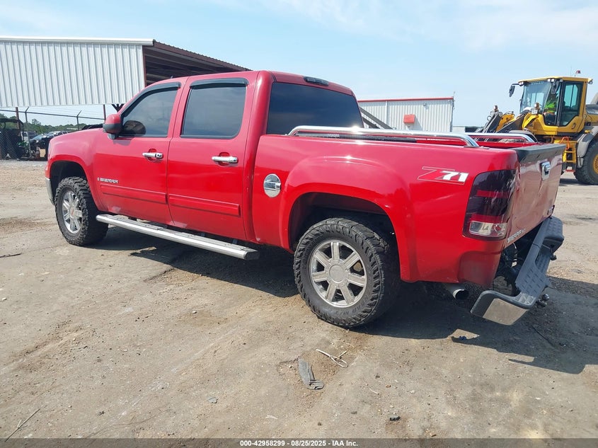 2007 GMC Sierra 1500 Slt red truck gasoline 2GTEC13J671613360 photo #4