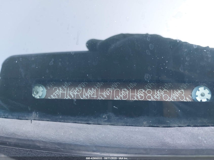 2013 HONDA CR-V EX-L - 2HKRM4H70DH684643