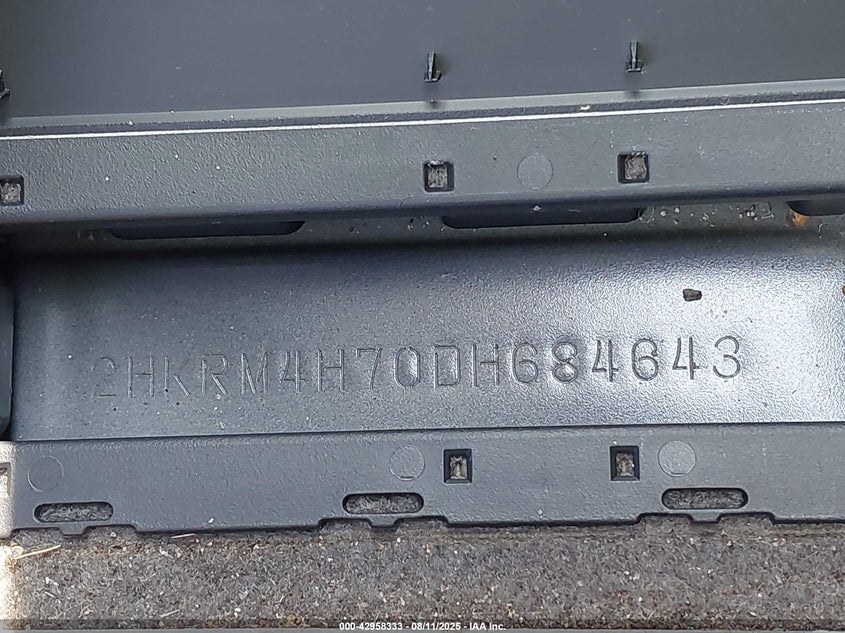 2013 HONDA CR-V EX-L - 2HKRM4H70DH684643