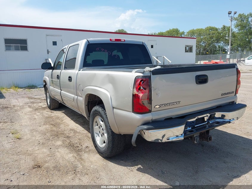 2005 Chevrolet Silverado 1500 Z71 silver truck gasoline 2GCEK13T051400390 photo #4