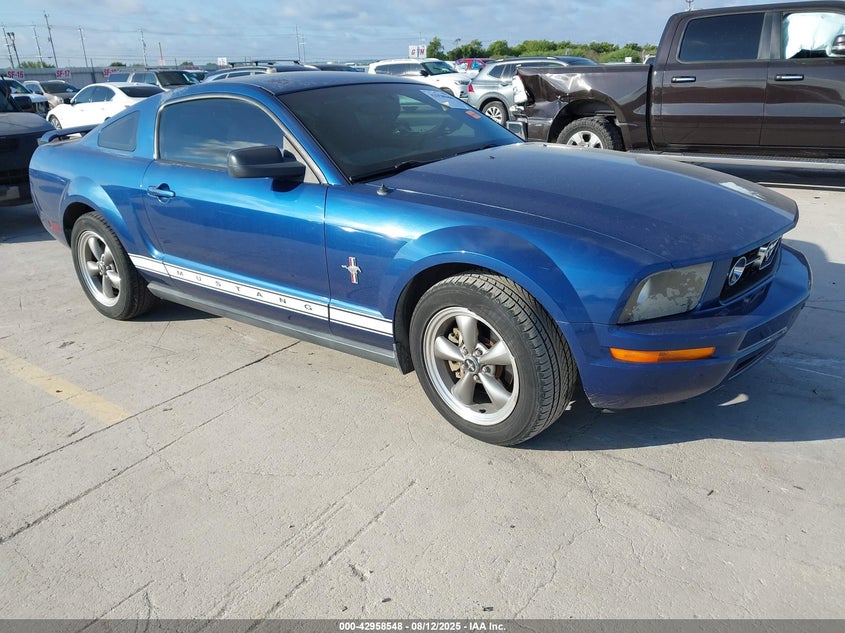 1ZVHT80N865212058 2006 Ford Mustang V6 auction photo 1