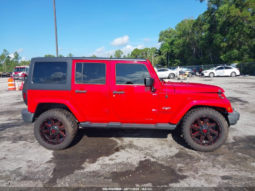 2016 Jeep Wrangler Unlimited Sahara VIN: 1C4BJWEG5GL278674 Lot: 42958688