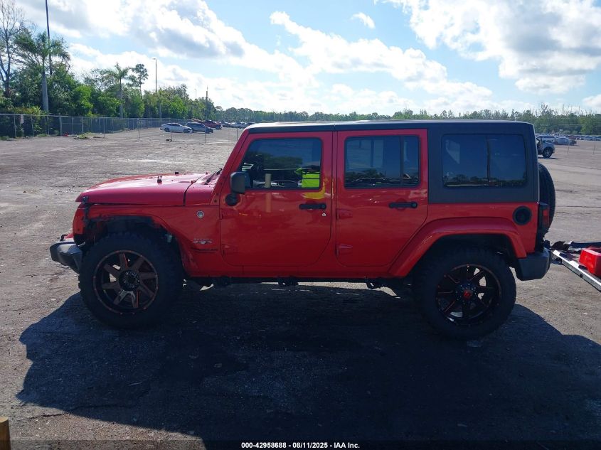 2016 Jeep Wrangler Unlimited Sahara VIN: 1C4BJWEG5GL278674 Lot: 42958688