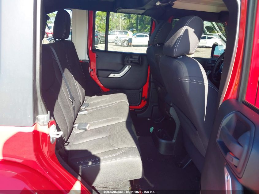 2016 Jeep Wrangler Unlimited Sahara VIN: 1C4BJWEG5GL278674 Lot: 42958688