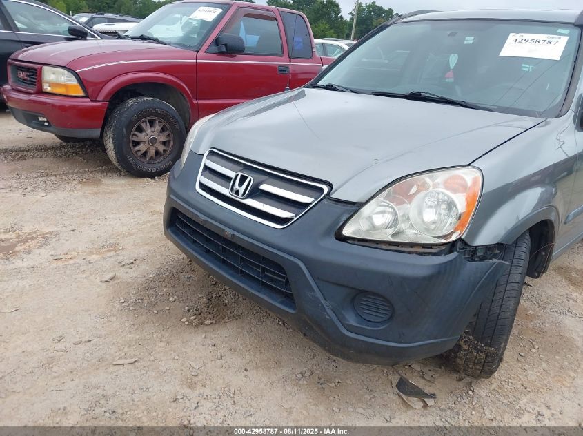 2006 Honda Cr-V Ex VIN: SHSRD788X6U406238 Lot: 42958787