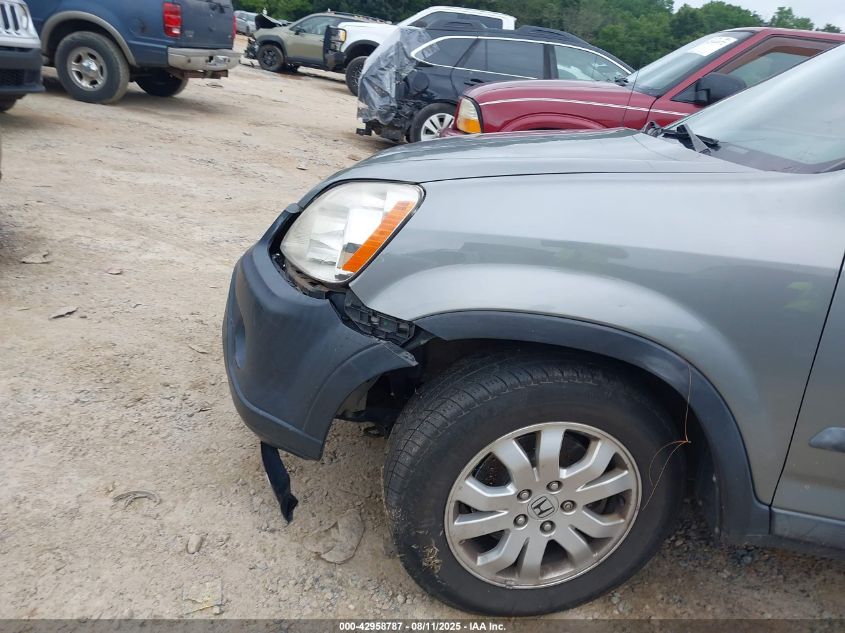 2006 Honda Cr-V Ex VIN: SHSRD788X6U406238 Lot: 42958787