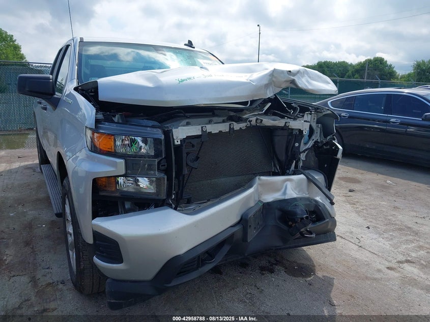 2019 CHEVROLET SILVERADO 1500 CUSTOM - 1GCRYBEH5KZ396421
