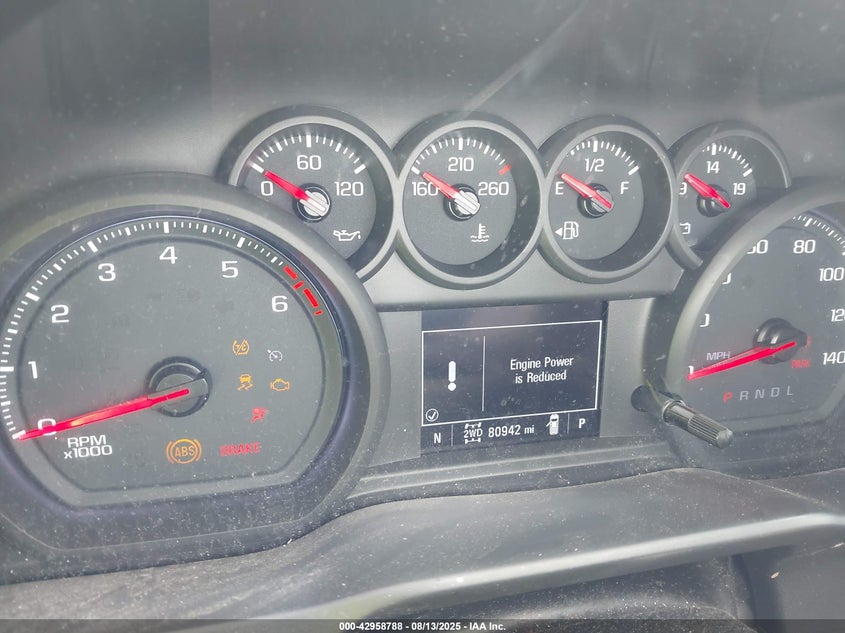 2019 CHEVROLET SILVERADO 1500 CUSTOM - 1GCRYBEH5KZ396421