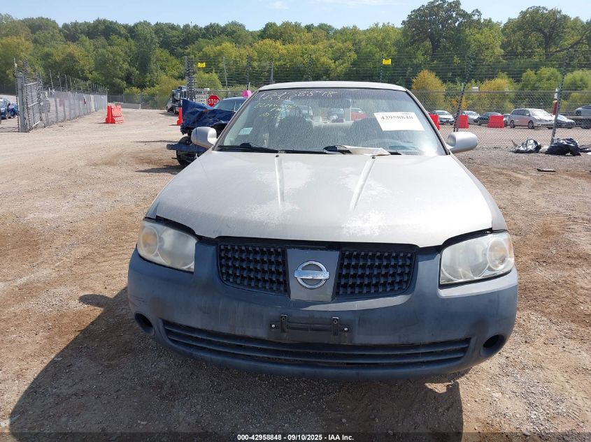 2004 Nissan Sentra 1.8S VIN: 3N1CB51DX4L916850 Lot: 42958848