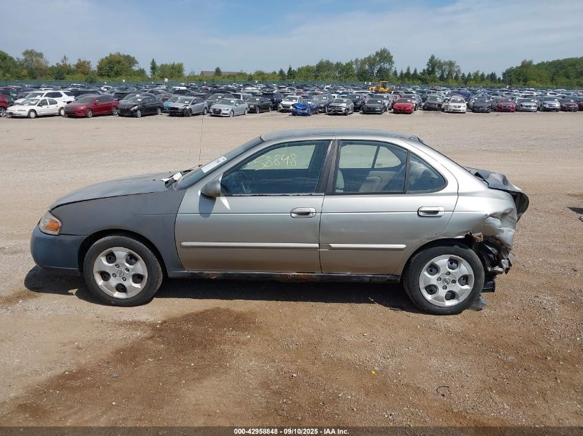 2004 Nissan Sentra 1.8S VIN: 3N1CB51DX4L916850 Lot: 42958848
