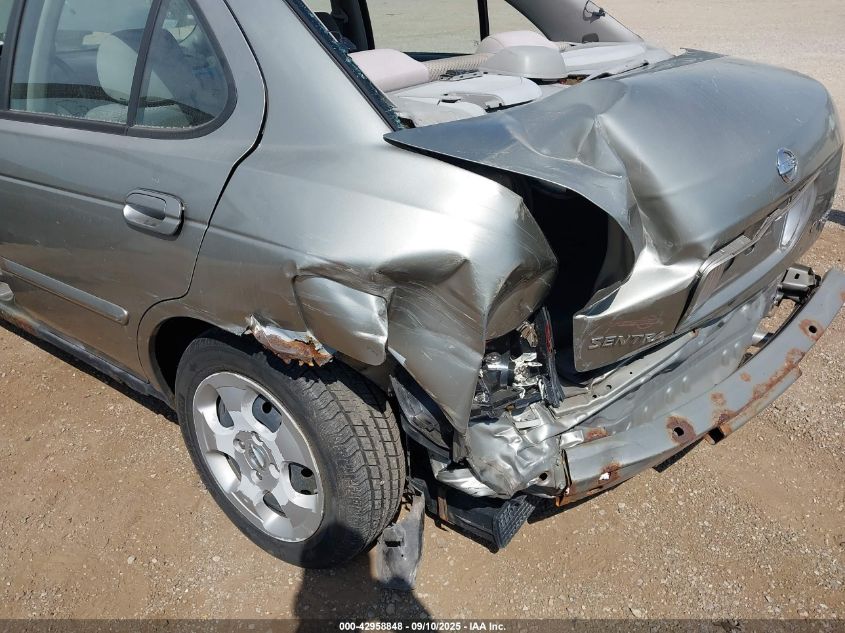 2004 Nissan Sentra 1.8S VIN: 3N1CB51DX4L916850 Lot: 42958848