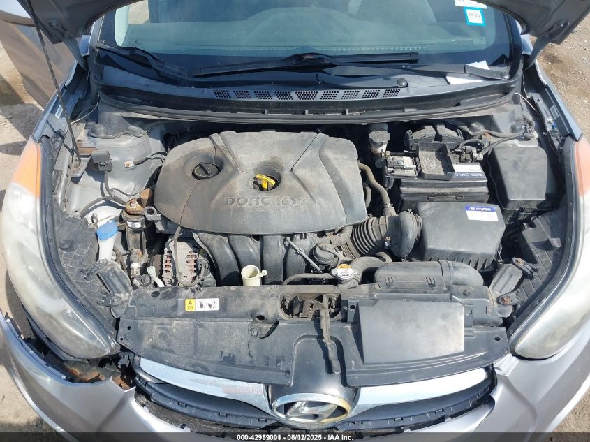 2013 Hyundai Elantra Gls VIN: KMHDH4AEXDU935886 Lot: 42959001