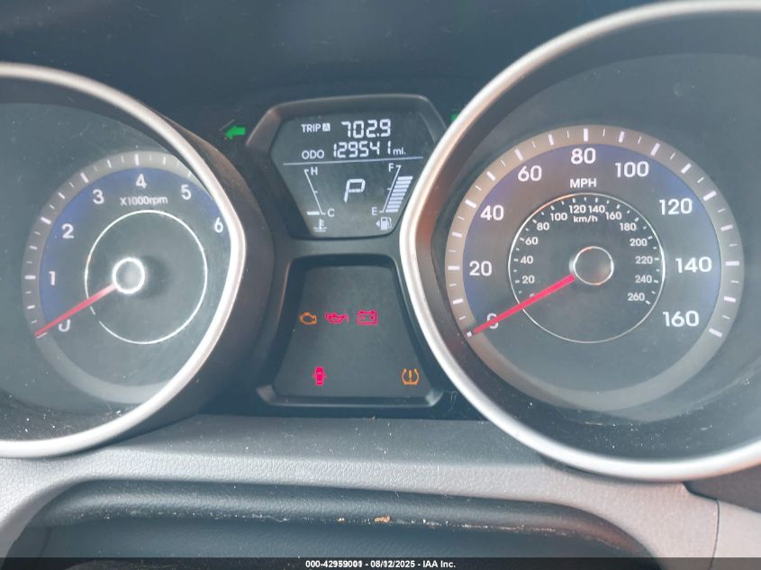 2013 Hyundai Elantra Gls VIN: KMHDH4AEXDU935886 Lot: 42959001