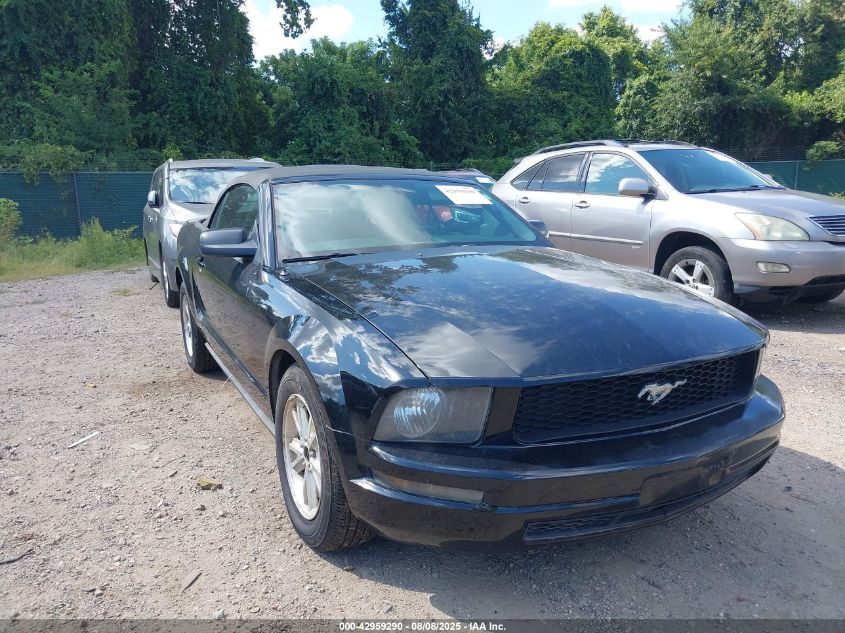 2007 Ford Mustang V6 Deluxe/V6 Premium VIN: 1ZVFT84N875366627 Lot: 42959290