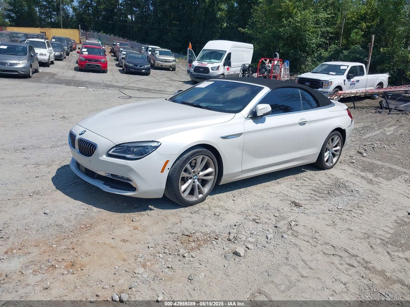 Vin: wba6f1c58jgt83911, lot: 43453405, bmw 640i 20182