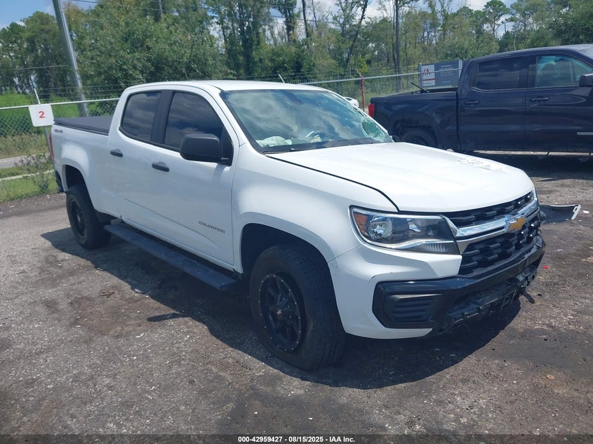 2021 CHEVROLET COLORADO  (VIN: 1GCGTBEN8M1122157)