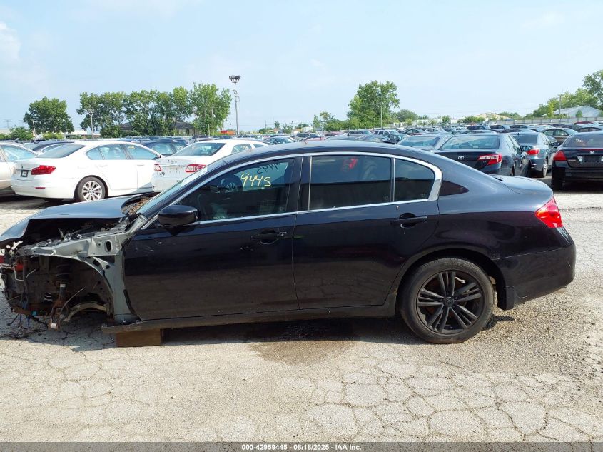 2012 Infiniti G37X VIN: JN1CV6ARXCM677636 Lot: 42959445