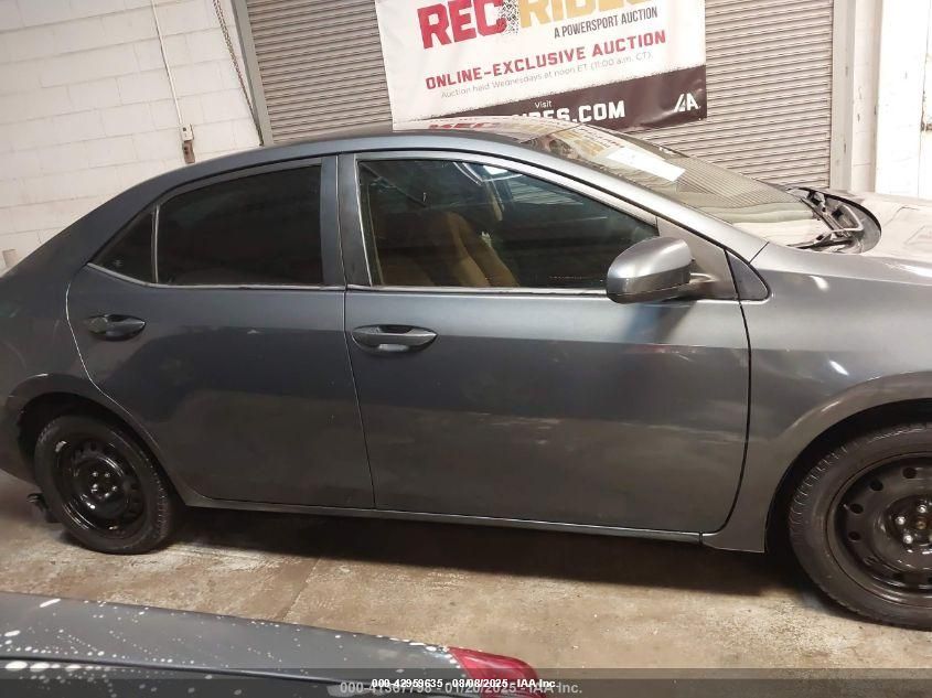 2014 Toyota Corolla Le VIN: 2T1BURHE9EC091073 Lot: 42959635