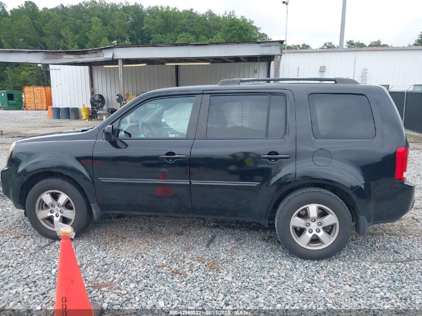 2011 Honda Pilot Ex-L VIN: 5FNYF3H52BB013050 Lot: 42960322