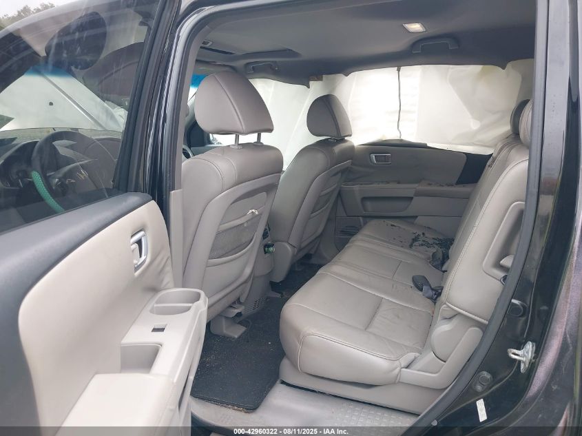 2011 Honda Pilot Ex-L VIN: 5FNYF3H52BB013050 Lot: 42960322