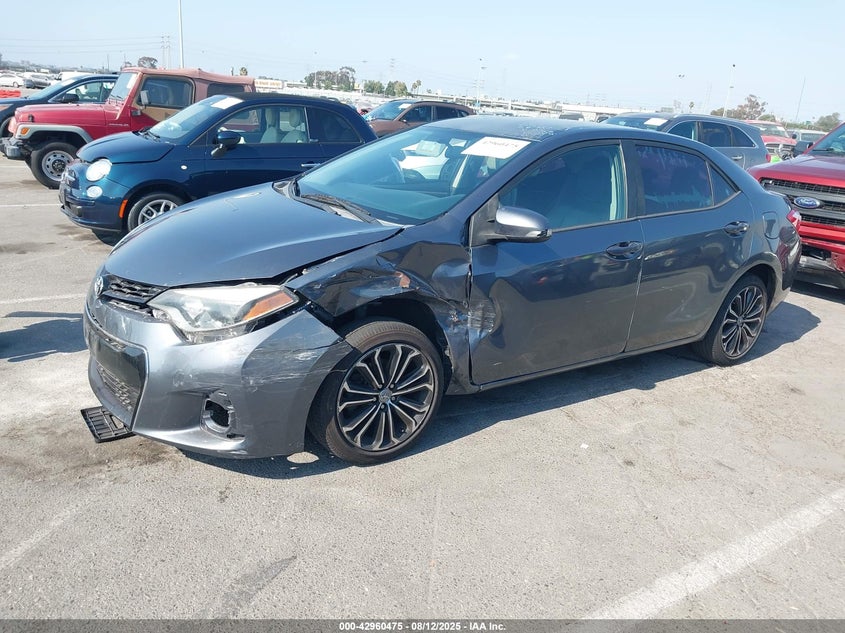 2014 TOYOTA COROLLA S PLUS - 5YFBURHE8EP088696