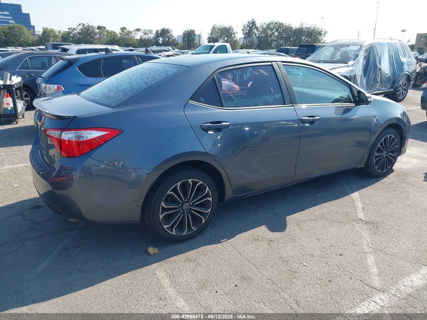 2014 TOYOTA COROLLA S PLUS - 5YFBURHE8EP088696