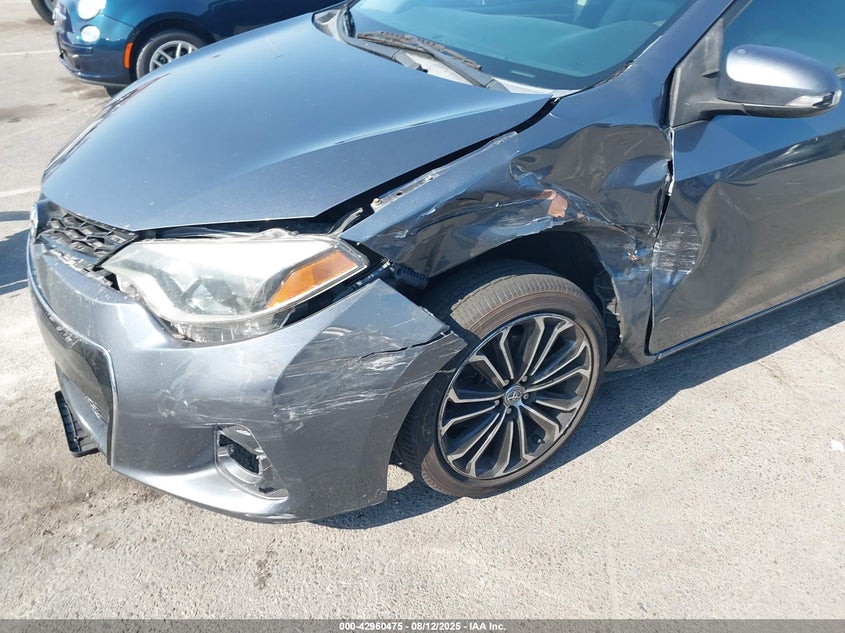 2014 TOYOTA COROLLA S PLUS - 5YFBURHE8EP088696