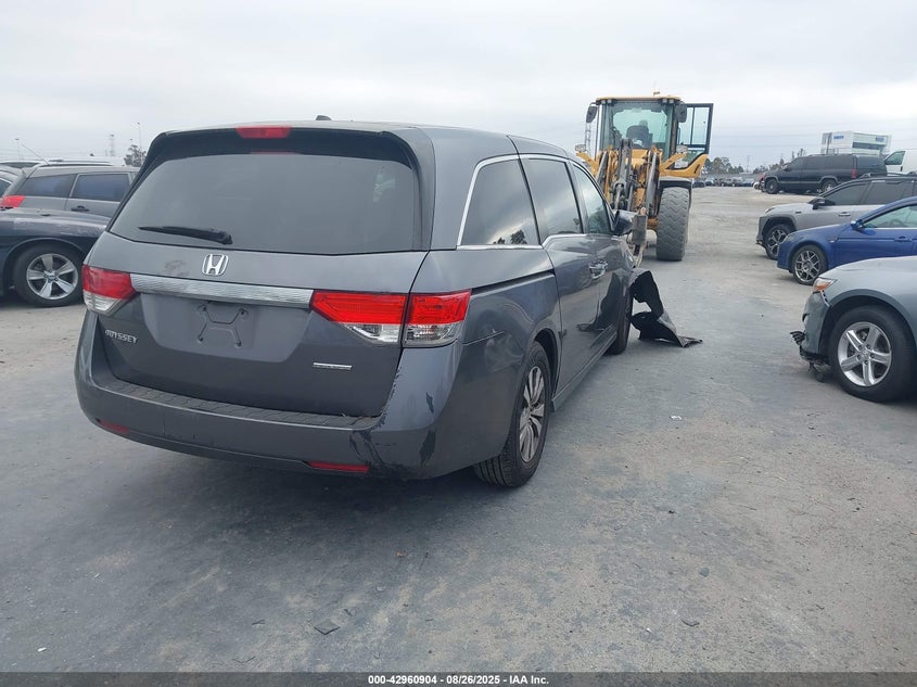 Vin: 5fnrl5h35gb042461, lot: 43454920, honda odyssey se 20164