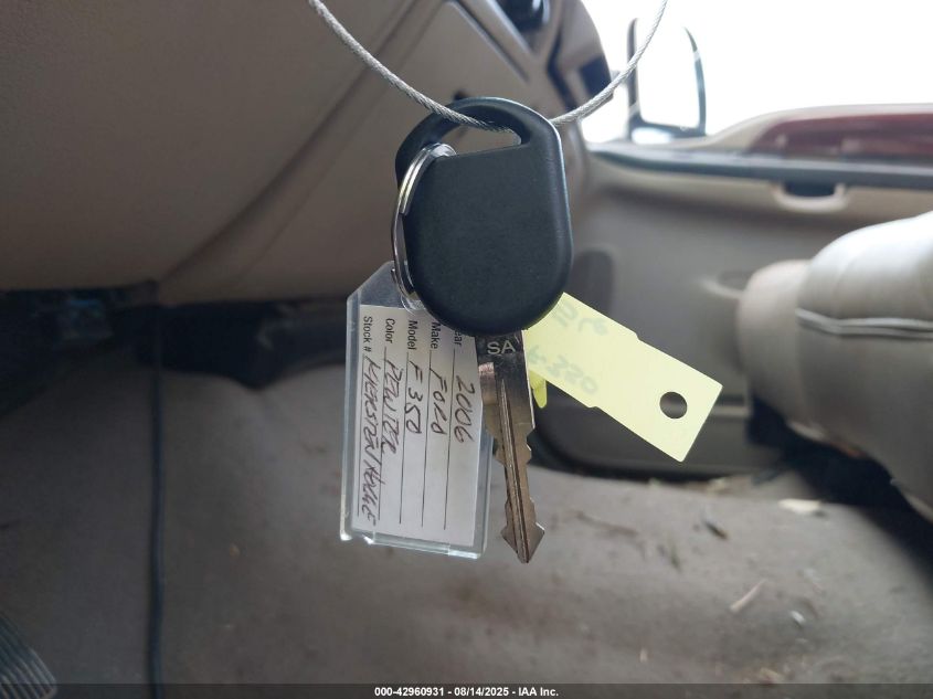 2006 Ford F-350 Lariat/Xl/Xlt VIN: 1FTWW31P16EA64873 Lot: 42960931