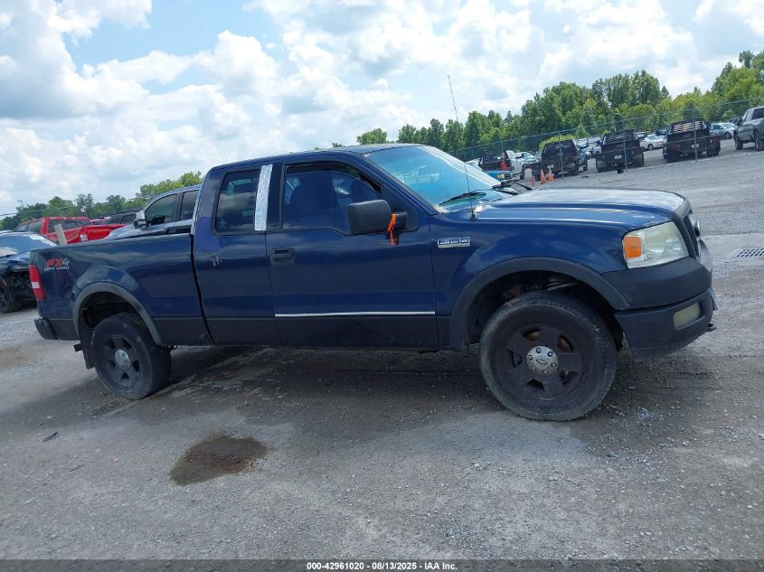 2004 Ford F150 VIN: 1FTPX14554NA22252 Lot: 42961020