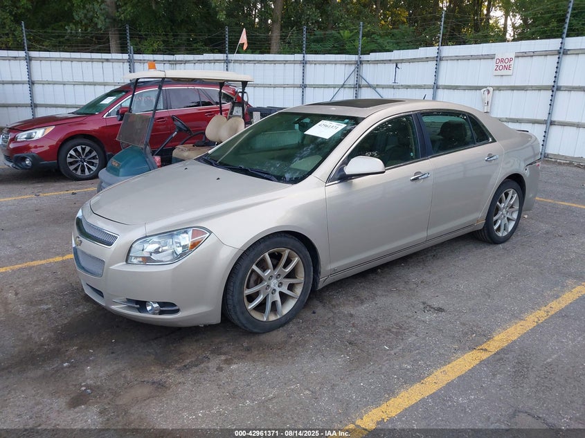 2009 Chevrolet Malibu Ltz silver sedan gasoline 1G1ZK577294215251 photo #3