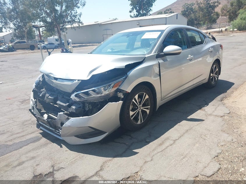 VIN 3N1AB8CV7PY253985 2023 NISSAN SENTRA SV XTRONIC CVT
