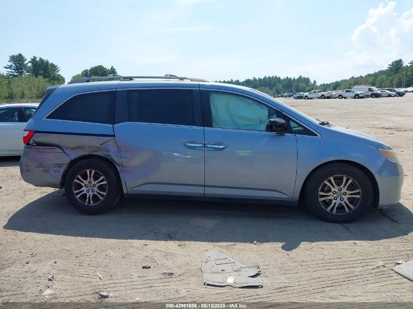 2011 Honda Odyssey Ex-L VIN: 5FNRL5H69BB039484 Lot: 42961696