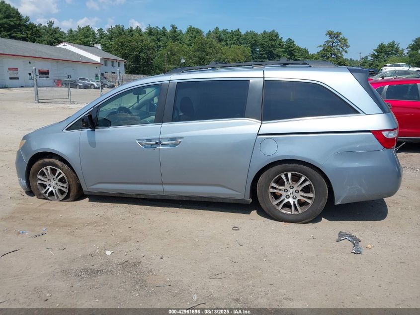 2011 Honda Odyssey Ex-L VIN: 5FNRL5H69BB039484 Lot: 42961696